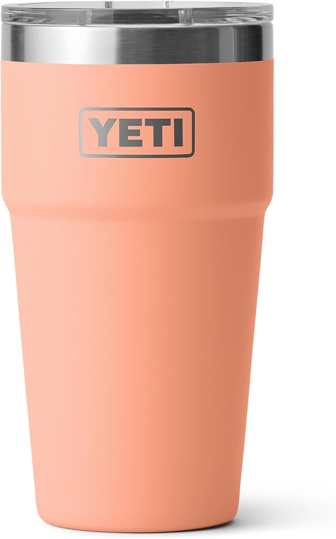 YETI Rambler 20 oz Stackable Tumbler, Stainless Steel, Vacuum Insulated with MagSlider Lid