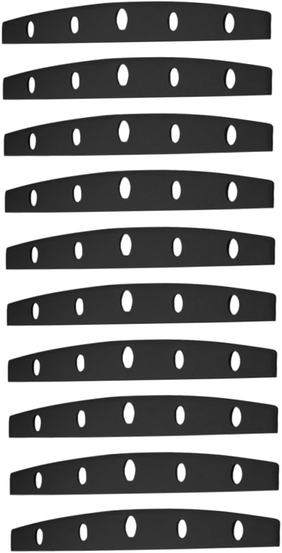 PRETYZOOM 10pcs Pizza Cutter Blade Covers Fit Knife Protector for Safe Cutting Half Round Edge Guard for Camping Bbq Picnic and Kitchen Use