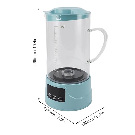 Hydrogen Water Pitcher 1.5L with SPE PEM Technology LED Touch Display High Borosilicate Glass for Immunity and Metabolism, Hydrogen Rich Water Maker Machine