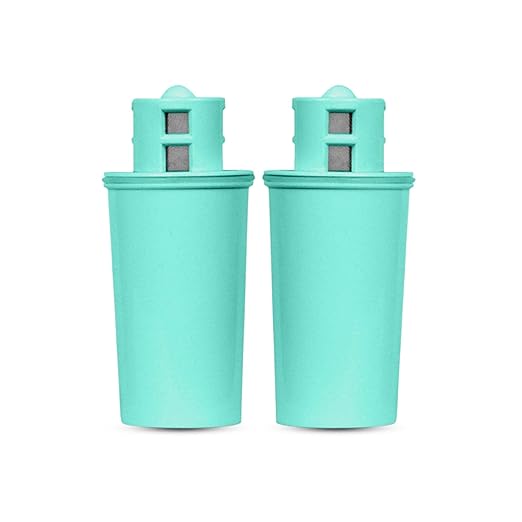 Crystal Quest Alkalizing Water Filter Pitcher Cartridge - Advanced Filtration for Clean, Healthy Water, Enhances Mineralization, Long-Lasting Design, Easy Installation - 1,000 Gallons [Pack of 2]