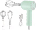 Rechargeable wireless egg beater electric milk frother household whipper mixing handheld small baking(Lightgreenhd01)