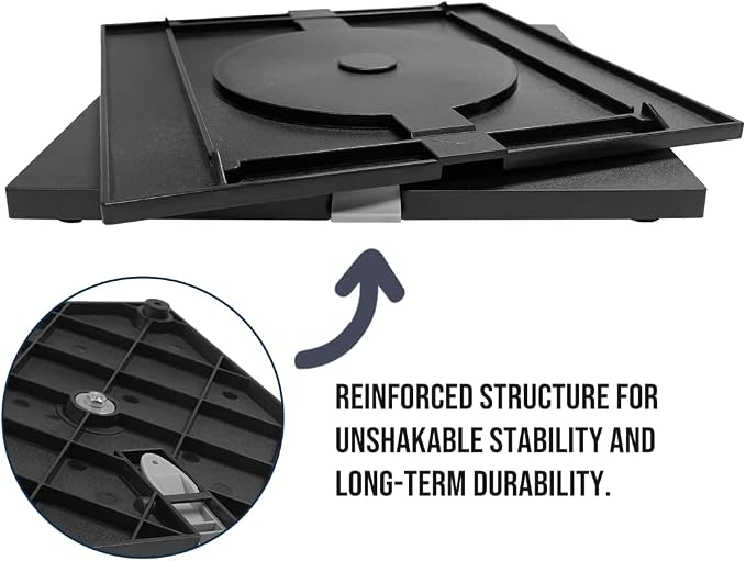 RB-180 Rotating Base for Tormek T-8, T-7, T-4, T-3, S2000, S1200 - Effortless 180° Swivel, Seamless Sharpening & Honing, Perfect Compatibility, Low-Profile Design, No Extra Adapters Needed