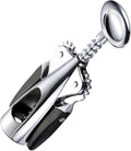 Heavy Duty Zinc Alloy Wine Corkscrew Bottle Opener Multifunctional Manual Can Opener for Kitchen Bar and Home Use