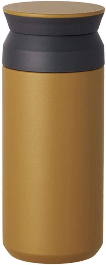 KINTO 20937 Travel Tumbler, 11.8 fl oz (350 ml), Coyote Vacuum Double Layer Construction, Heat and Cold Retention