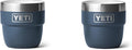 YETI Rambler 4 oz Stackable Cup, Stainless Steel, Vacuum Insulated Espresso/Coffee Cup, 2 Pack