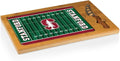 PICNIC TIME NCAA Icon Glass Top Cutting Board & Knife Set, Cheese Boards Charcuterie Boards, Serving Platter, (Parawood & Bamboo)
