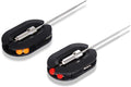 NutriChef Upgraded Barbecue Thermometer Temperature Probes - 2 Pcs Stainless Steel for NutriChef PWIRBBQ80 Bluetooth Wireless BBQ Digital Thermometer - Works w/ All Kinds of Meat - NutriChef