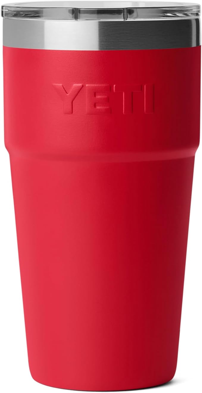 YETI Rambler 20 oz Stackable Tumbler, Stainless Steel, Vacuum Insulated with MagSlider Lid