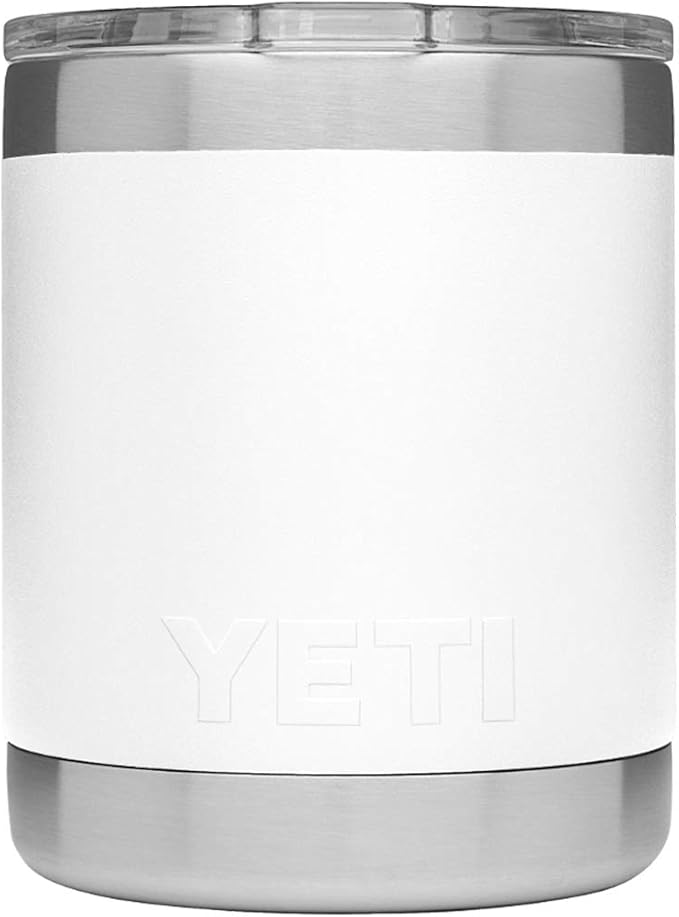 YETI Rambler 10 oz Lowball, Vacuum Insulated, Stainless Steel with MagSlider Lid