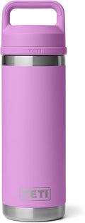 YETI Rambler 18 oz Bottle, Leakproof, Vacuum Insulated, Stainless Steel with Chug Cap, Desert Bloom