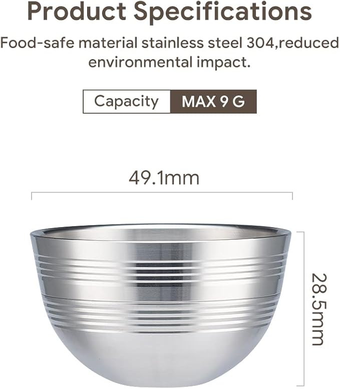 Stainless Steel Reusable Pod Comatible with Vertuo Next +EMPTY Refillable Alumium Coffee Pods-80+150+230ml Each 6 Pcs + 1Pcs Coffee Capsule Tamper For Reusable nespresso Vertuo Next Pods
