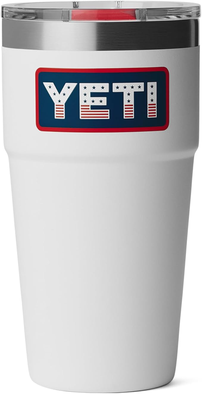 YETI Rambler 20 oz Stackable Tumbler, Stainless Steel, Vacuum Insulated with MagSlider Lid