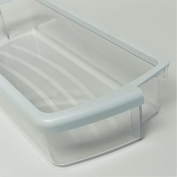 Compatible with Clear Refrigerator Door Bin Shelf for Whirlpool models ED5LHAXWB02 ED5LHAXWQ00 ED5LHAXWQ01 ED5LHAXWQ02 ED5LHAXWS00 ED5LHAXWS01 ED5LHAXWS02 ED5LHAXWS06 ED5LHAXWS07