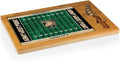 PICNIC TIME NCAA Icon Glass Top Cutting Board & Knife Set, Cheese Boards Charcuterie Boards, Serving Platter, (Parawood & Bamboo)