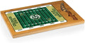 PICNIC TIME NCAA Icon Glass Top Cutting Board & Knife Set, Cheese Boards Charcuterie Boards, Serving Platter, (Parawood & Bamboo)