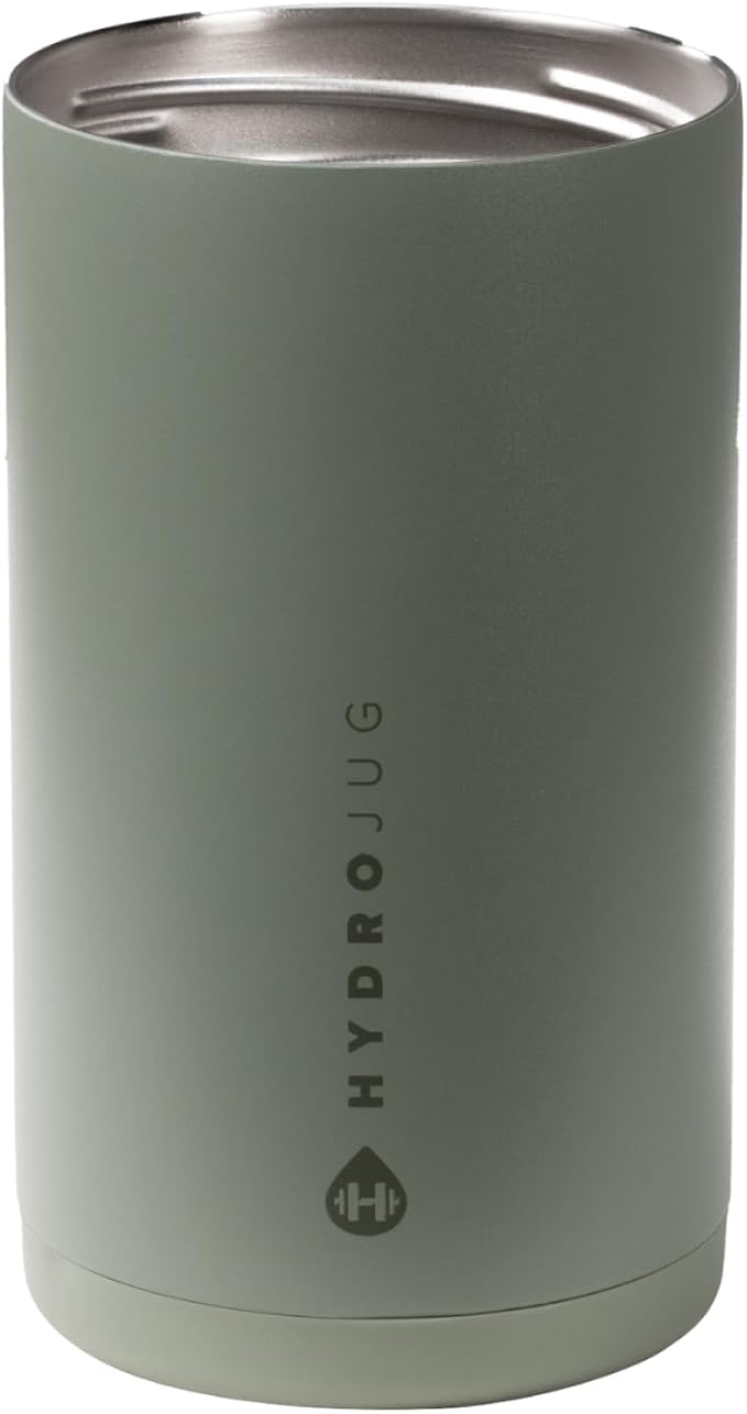 HydroJug Tall Can Cooler 16 oz, Stainless Steel Can Holder, Courtyard