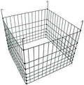 Garden Wire Compost Bin 30x30x24 inches, Green, Garden Bed Fencing