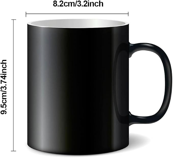 Sublimation Mugs, Cups 11oz Sublimation Ceramic Blank Coffee Mugs,White Cups, Sulimation Blanks, Blank White Mugs-36 pack bulk bundle (12pc magic black single box)
