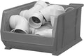 Akro-Mils 30288 Super-Size AkroBins Plastic Storage Bins, Space-Saving Stackable Bins for Garage, Classroom, Warehouse Organization, 24" L x 16" W x 11" H, Grey, 1-Pack
