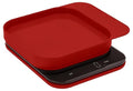 Rosti Mensura Kitchen Scale Accurate Measurements Made Effortless - Experience Precision Cooking with Battery - Powered Convenience - Requires 3 AAA Batteries for Reliable Performance (Red)