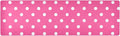 2 in 1 Table Runner Trivet for Hot Pots and Pans Heat Resistant Non Slip Waterproof 39 x 12 Inch Decorative Table Protector for Kitchen Countertop Bright Pink Polka Dots