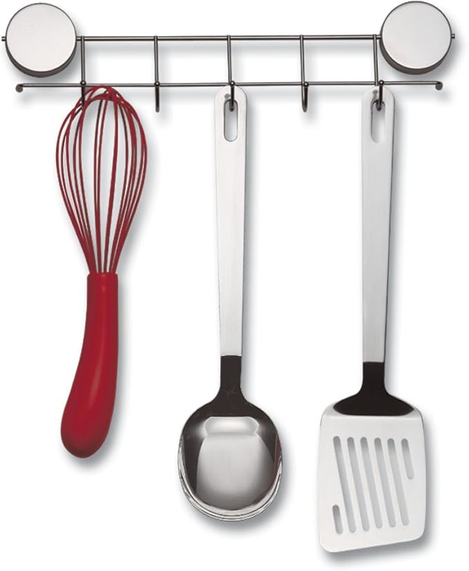 Better Houseware 2408 Magnetic Hook Rack, Stainless