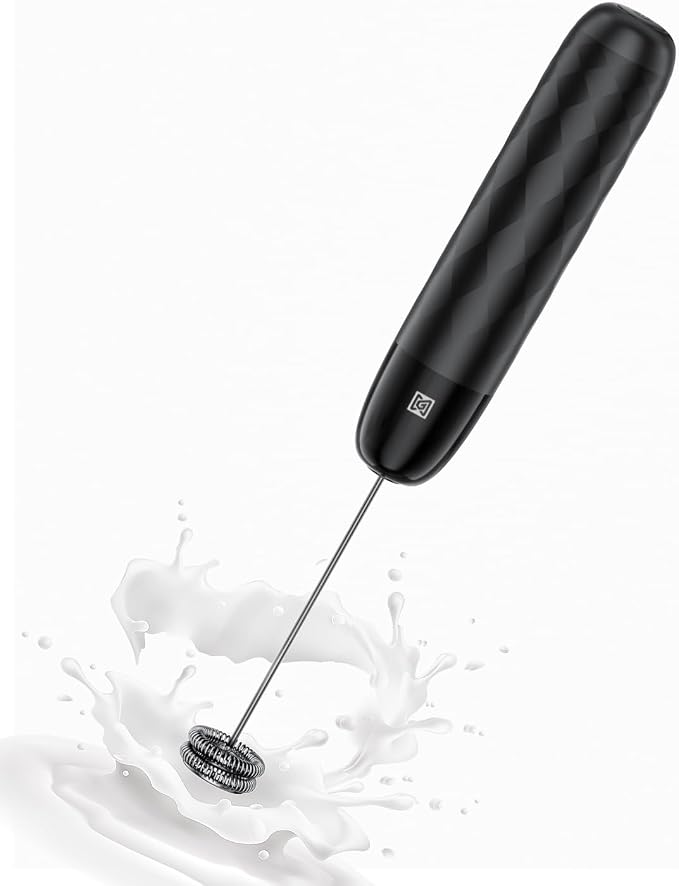 LunaFro Mini Handheld Electric Foam Maker& Gift Box