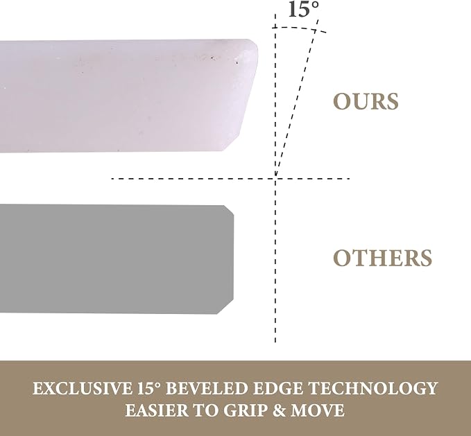 Koville African Natural Marble Cutting Board for Kitchen, 16x20inch Extra Large Hand Crafted Marble Slab for Cheese, Charcuterie, Pastry Board - Wedding Gift, House Warming Gift