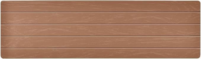 Heat Resistant Table Runner Trivet for Hot Pots and Pans 39 x 12 Inch Long Hot Pad Decorative Table Protector for Kitchen Countertop Brown Wood Texture