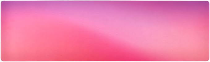 Gradient Pink Red Trivet Table Runner Heat Resistant 230F for Hot Dishes Pots Plates Kitchen Dining Table Protector Decorative 39.37 X 11.8 Inch