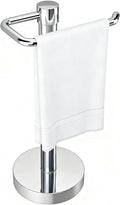 YUMORE Hand Towel Holder Stand Countertop Towel Rack Free Standing Towel Bar Hanger for Bathroom Kitchen