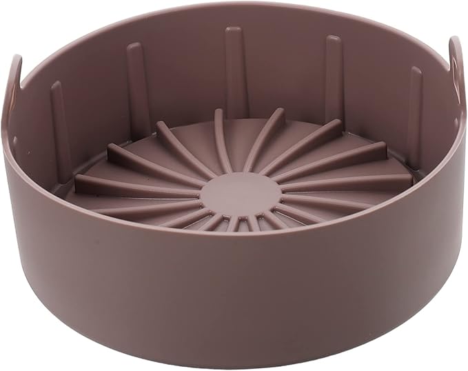 Silicone Air Fryer Liner Replacement for Basket Reusable Non-Stick Baking Tray for Air Fryers and Ovens Compatible