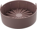 Silicone Air Fryer Liner Replacement for Basket Reusable Non-Stick Baking Tray for Air Fryers and Ovens Compatible