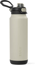 ZULU Powerfill Pro 32oz Stainless Steel Water Bottle with Quick Fill Lid, Triple Walled Vacuum Insulated Metal, Leak Proof Locking Lid, Sip and Chug, Reusable BPA Free, Ash