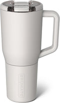 BrüMate Müv - 35oz 100% Leak Proof Insulated Coffee Mug with Handle & Lid - Stainless Steel Coffee Travel Mug - Double Walled Coffee Cup (Dune)