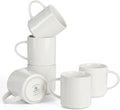 famiware Nebula 6 Pieces Coffee Mug, 12 oz Catering Mugs with Handle for Coffee, Tea, Cocoa, Milk, White