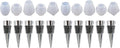 Cabilock 2sets Silicone Wine Stopper Molds for Custom Bottle Stoppers Lightweight and Portable Craft Accessories for Wine