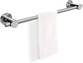 BOPai 24 inch Suction Cup Towel Bar – No Drill, for Smooth Surfaces Only, Chrome
