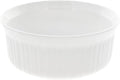 CorningWare FS1 2.5 Qt/ 2.35L Round French White Casserole Dish