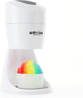 Hawaiian Shaved Ice S900A Snow Cone and Shaved Ice Machine with 2 Reusable Plastic Ice Mold Cups, Non-slip Mat, Instruction Manual, 1-year Manufacturer’s Warranty, 120V, White | Ice Shaver & Snow Cone Machine, Snowcone and Slushie Maker, 2 Reusable Cup...