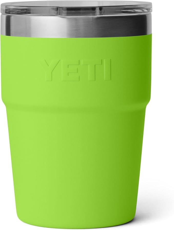 YETI Rambler 16 oz Stackable Tumbler, Vacuum Insulated, Stainless Steel with MagSlider Lid | Stackable
