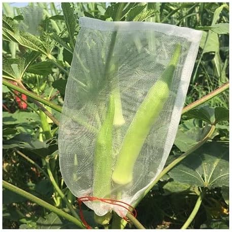 100pcs Reusable Insect-Proof Fruit Protection Bags - Durable Mesh Netting for Garden Use, Multi-Size Options Available(35x25cm)