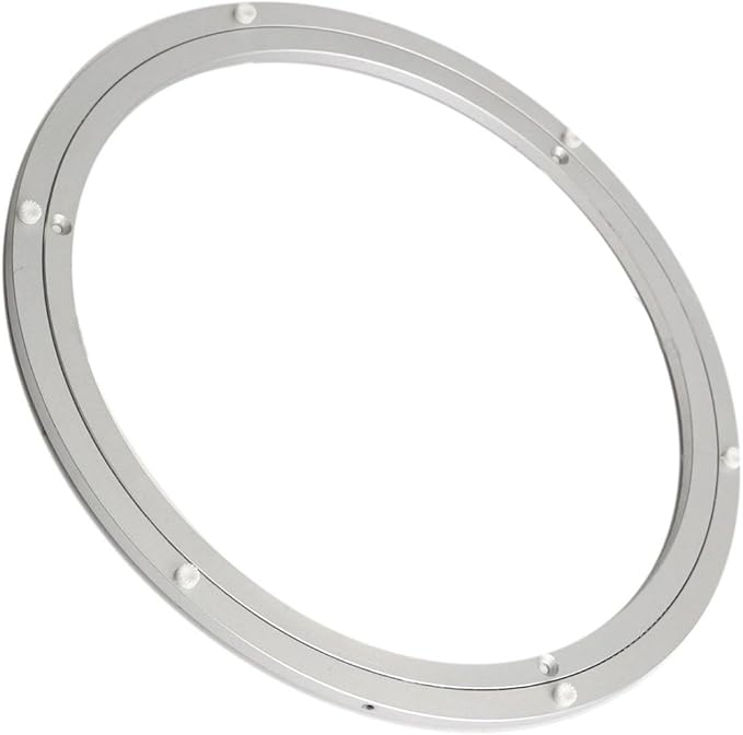 Aluminum Heavy Duty Lazy Susan Rotating Turntable Bearing Swivel Plate Hardware for Dining-Table (16 inch)