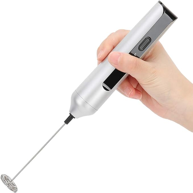 Fit For Handheld Electric USB Charging Eggbeater Milk Frother Mixer Blender Kitchen Utensil, #611, WSJKASJWv4kd9igntq