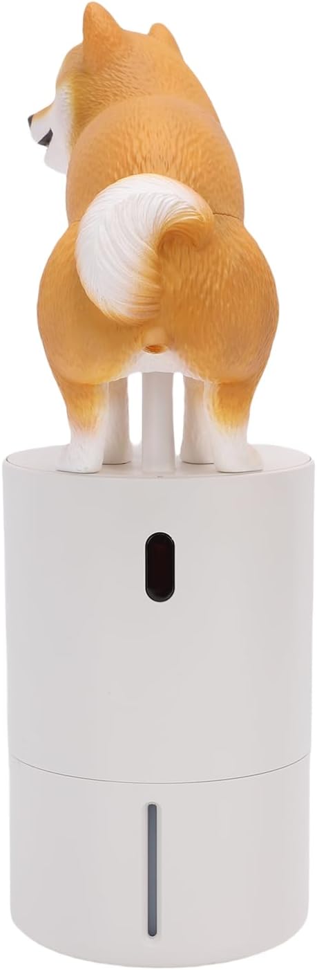 Playful Dog Foam Soap Dispenser, Automatic Soap Dispenser Touchless, Funny Puppy Poop Induction Hand Washer, Automatic Soap Dispenser for Kitchen Bathroom (Yellow)