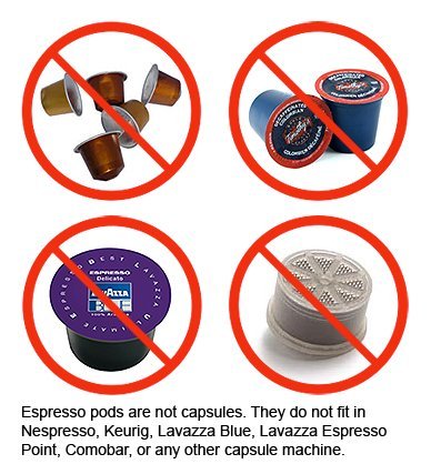 Southern Italy Sampler 40 ESE Espresso Pods in Bulk Packaging (Pack of 1)