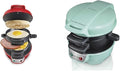 Hamilton Beach Breakfast Sandwich Maker with Egg Cooker Ring & Breakfast Sandwich Maker with Egg Cooker Ring