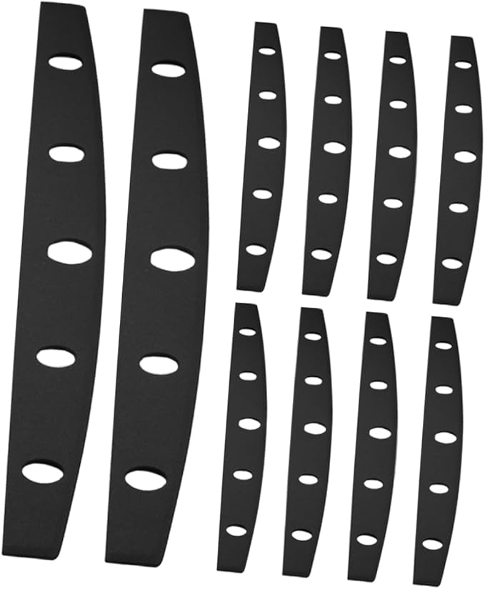 PRETYZOOM 10Pcs Pizza Cutter Blade Protectors Half Round Edge Guards for Chef Knives Portable Knife Sleeves for Cutting Kitchen Accessories for Outdoor and Work Use