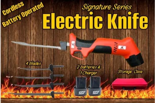 Butcher BBQ Cordless Electric Knife - Carving and BBQ Knife