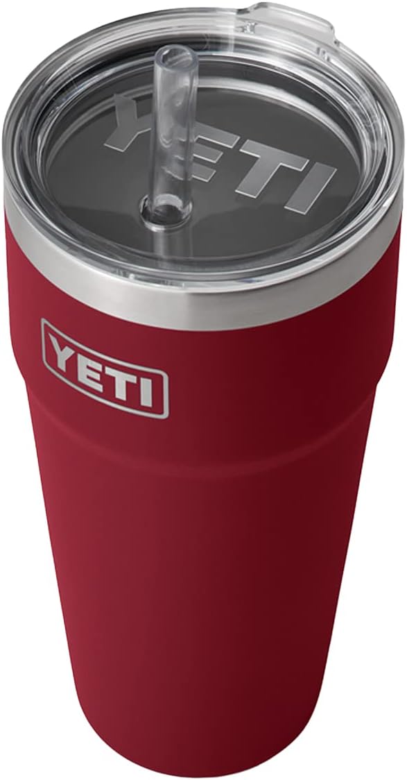 YETI Rambler 26 oz Straw Cup, Vacuum Insulated, Stainless Steel with Straw Lid | Vacuum Insulated